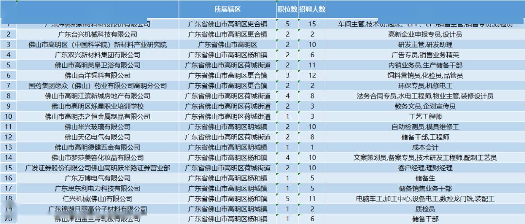 高明最新招聘信息，时代脉搏下的职业新篇章探索